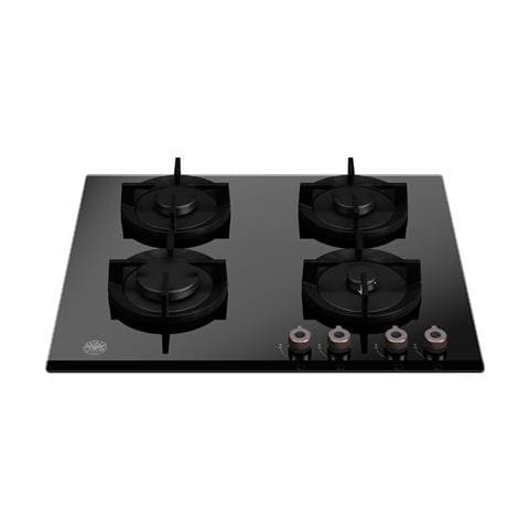 Piano Cottura P604PROGNE a Gas 4 Zone Cottura da 60 cm Colore Nero Opaco - Foto 1