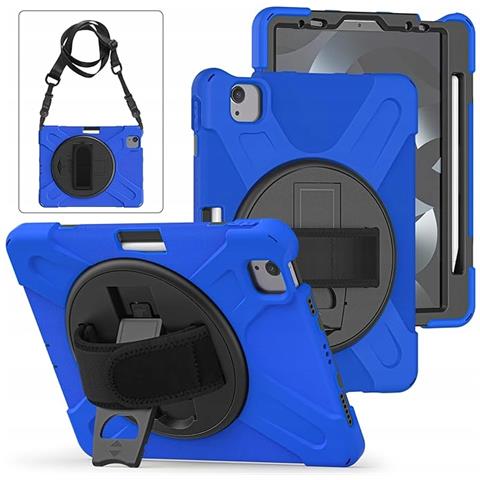 Custodia Protettiva Impermeabile Per Ipad Pro 11"" 2018/2020 Con Cintura Blu - Foto 1