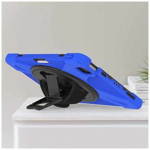 Custodia Protettiva Impermeabile Per Ipad Pro 11"" 2018/2020 Con Cintura Blu - Foto 2