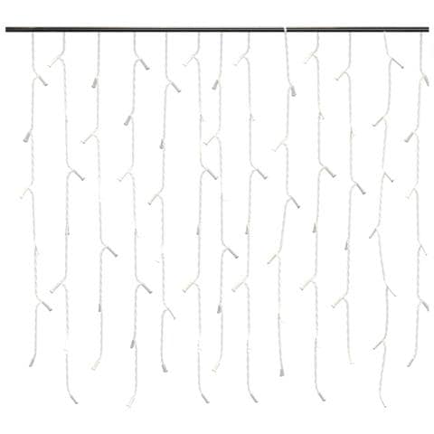 Luci A Ghiaccioli A Led 10 M 400 Led Blu 8 Funzioni - Foto 2