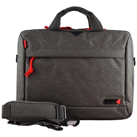 Classic essential 39,6 cm (15.6") Borsa con caricamento dall'alto Grigio - Foto 4