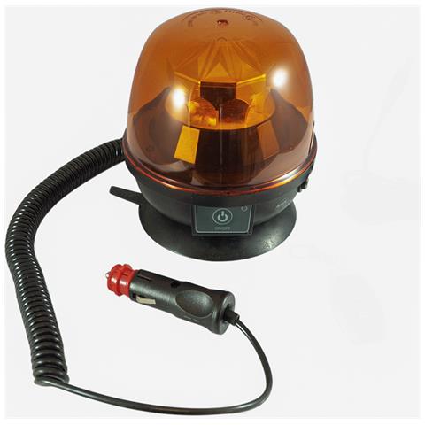 Lampeggiante A Batteria Con Telecomando 12-24v Base Magnetica - Foto 2