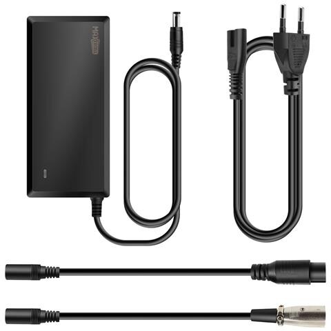 Caricatore Elettrico Per Monopattino Xiaomi E Smartgyro 84w Ricarica Rapida, Nero - Foto 4