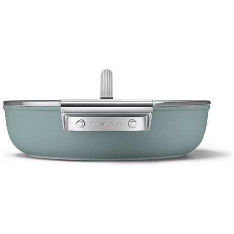 Padella Verde Smeraldo Opaca 28 Cm + Coperchio - Dpf2812egm - Foto 7