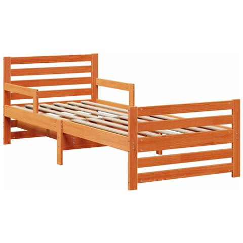 Letto Estensibile per Bambini Cera marrone 80 x 130 / 165 / 200 cm - Foto 1
