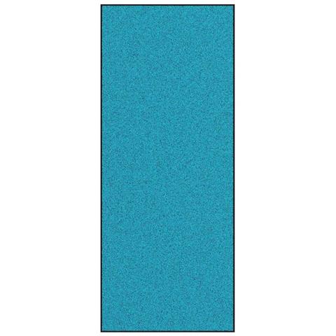 Tappetino Ciano e Nero 120 x 300 cm Poliammide e PVC - Foto 1