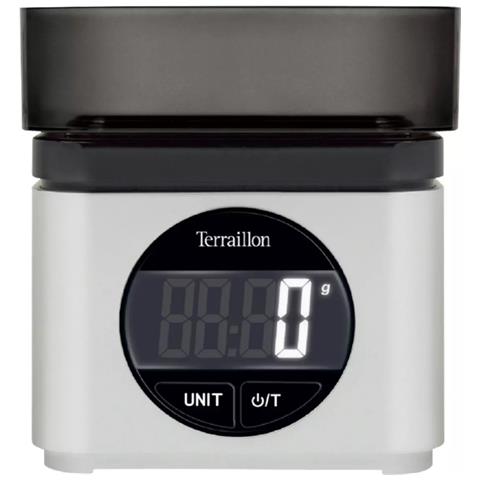 Bilancia Da Cucina Elettronica 5kg/1g Argento - 15111 - Foto 1