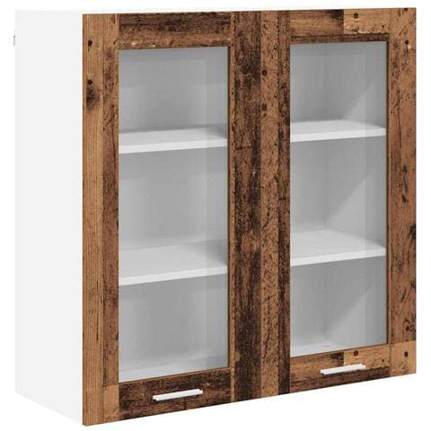 Armadio pensile con porta Riga Legno vecchio 80 x 31 x 80 cm - Foto 1