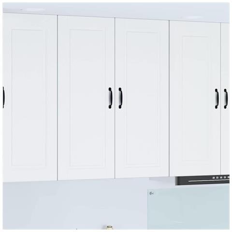 Pensile cucina Bianco 80 x 31 x 100 cm Legno multistrato - Foto 2