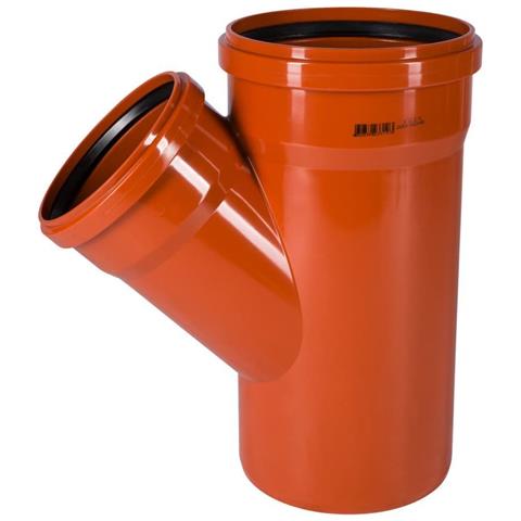 Tubo Kg Diramazione Dn 200/160 45 Gradi Per Scarico Fognario - Foto 1
