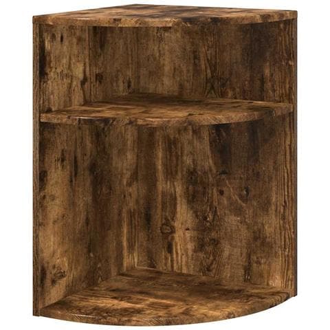 Tavolino Rovere fumé 39,7 x 39,7 x 60 cm Legno multistrato - Foto 1