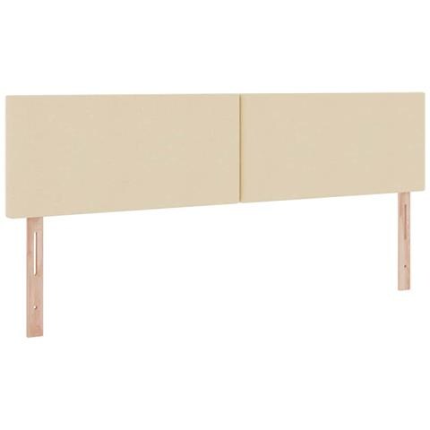 Letto con Contenitore Crema 200 x 200 cm Pelle Sintetica - Foto 9