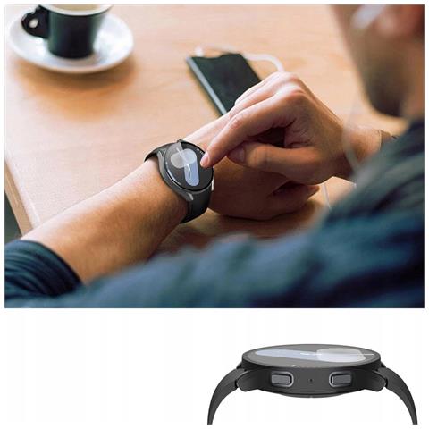 Custodia Per Samsung Galaxy Watch 4 / 5 / Fe (40 Mm) - Nera - Foto 2