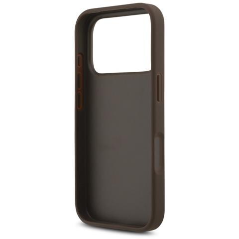 Custodia Per Iphone 17 Pro Marrone Decorata Guess - Foto 1