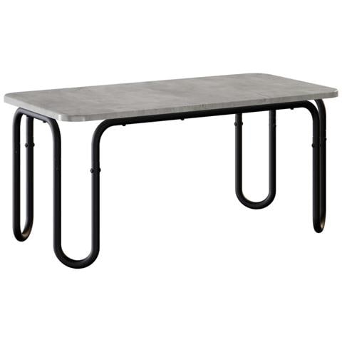 Tavolino da salotto Grigio Cemento 100 x 50 x 45 cm - Foto 1