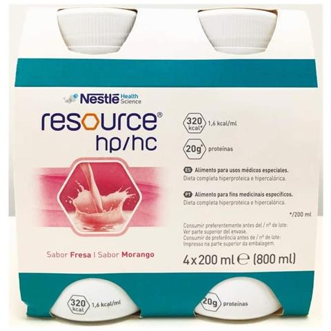 Resource Hp /Hc Fragola 4 Bottiglie 200 ml - Foto 1