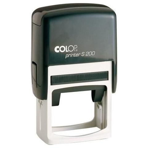 Timbro Colop S200 Rettangolare Autoinchiostrante Personalizzato Colop S200 24x45mm Qualità Professionale - Foto 1