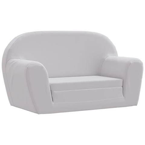 Poltrona Letto per Bambini Grigio Chiaro - Foto 9