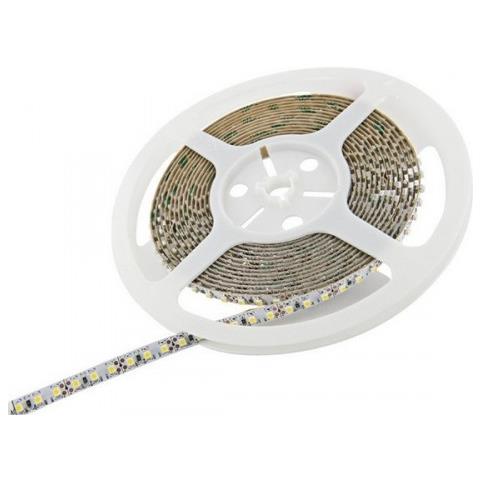 Striscia Led 5050 Monocolore 60 Led / metro - Bobina Da 5 Metri Luce Fredda 6000k 2126 - Foto 1