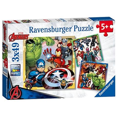 RVB08040 Avengers - 3 Puzzle da 49 Pezzi - Foto 1