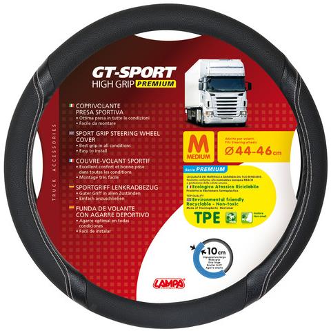 Coprivolante Tpe Gt-sport M 44-46cm Nero / Silver - Foto 1