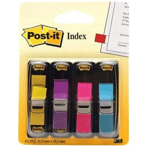 Miniset 140 Segnapagina Index 683-4ab In 4 Colori Vivaci - Foto 2