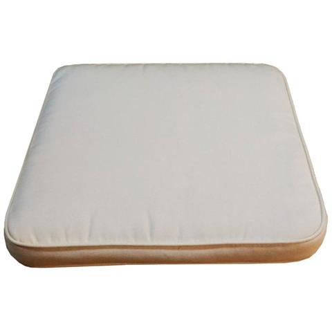 Cuscino Seduta Box 40 X 40 Ecrù 9191c - Foto 1