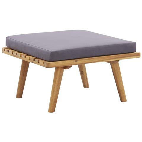 Set Divani da Giardino 5 pz in Legno Massello di Acacia - Foto 10