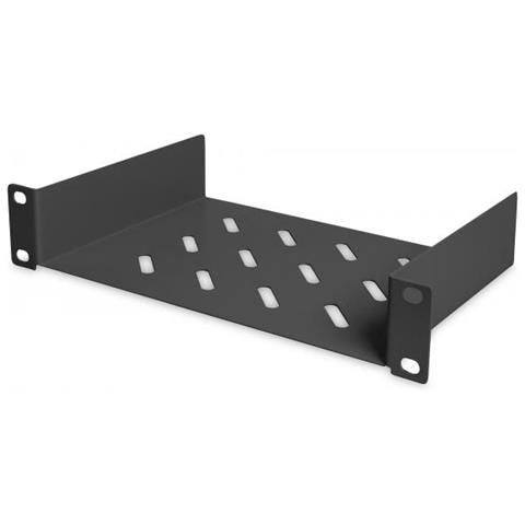254 Mm (10in) 1u Shelf Fixed 44x254x150 Mm Color Black - Foto 1