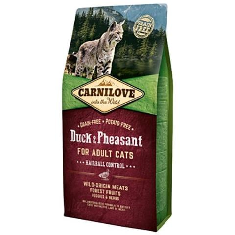 Cibo Secco Natural Adult Anatra E Fagiano Bolas De Pelo0.4 Kg - Foto 1