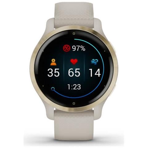 Smartwatch Venu 2S 40mm Impermeabile 5ATM Display 1.1" GPS Wi-Fi per Fitness con Contapassi e Cardiofrequenzimetro Beige - Foto 2