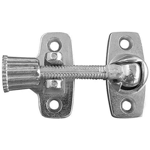 Bh04797 Zinco Brillante Placcato Brighton Stile Finestra A Ghigliottina Blocco Fastener - Confezione Da 2 - Foto 1