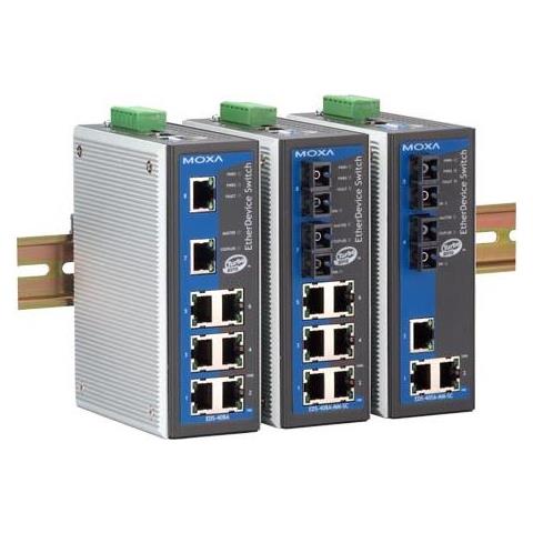 Eds-405a-ss-sc-t - Switch - Verwaltet - 3 X 10/100 + 2 X 100base-fx - An Din-schiene Montierbar (eds-405a-ss-sc-t)  - Foto 1