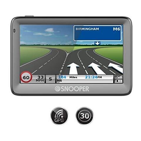 Truckmate Ue S5100 5 Schermo Camion Sat Nav Con Costruito In Tmc E Migliorato Mapping - Foto 1