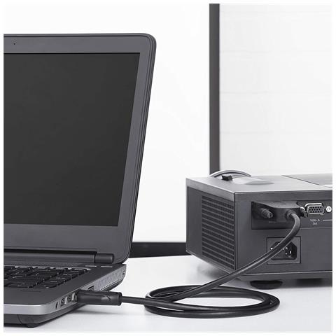 WURC 10 cavo DVI 1,8 m Nero - Foto 5