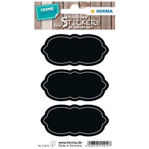 15414 Permanente Nero 4pezzo (i) Etichetta Autoadesiva - Foto 1