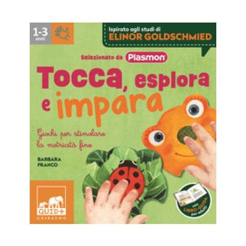 Barbara Franco - Tocca, Esplora E Impara. Giochi Per Stimolare La Motricità Fine. Ediz. A Colori. Con Bruco. Con Puzzle Da Manipolare - Foto 1