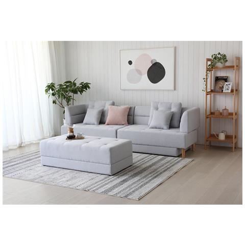 Berga Divano Multifunzione Grigio Chiaro - Foto 19