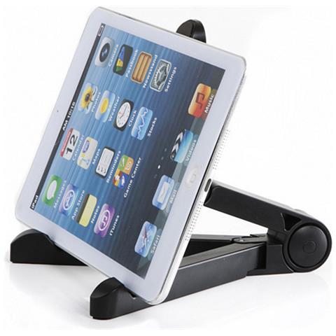 Supporto Regolabile Per Tablet, Supporto Pieghevole Per Telefono Da Scrivania Black - Foto 1