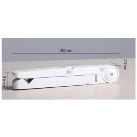 Supporto Regolabile Per Tablet, Supporto Pieghevole Per Telefono Da Scrivania Black - Foto 4