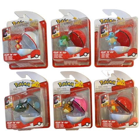 Pokémon Clip N Go (Assortimento) 5 - Foto 1