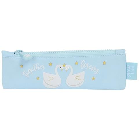 Astuccio Scuola Glow Lab Cisnes Azzurro 20 X 6 X 1 Cm - Foto 1