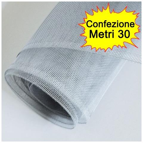Zanzariera In Alluminio Stop Inset Rotolo 30 Mt. - 120 Cm. - Foto 1