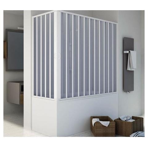 Box Doccia Per Vasca A Parete In Pvc Modello Piranha - Foto 4