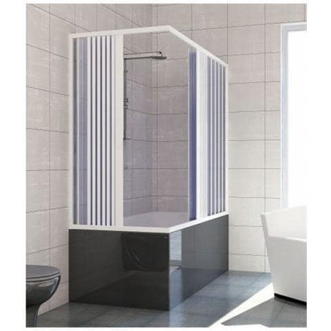 Box Doccia Per Vasca A Parete In Pvc Modello Piranha - Foto 1