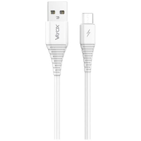 Cavo Usb - Micro Usb 1m Bianco Va0055 Vayox - Foto 2