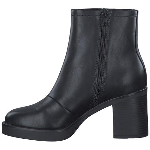 Black Casual Closed Booties Stivaletti Sintetico E Tessile Scarpe Donna Nero Eu 40, 5-25324-41 001 - Foto 3