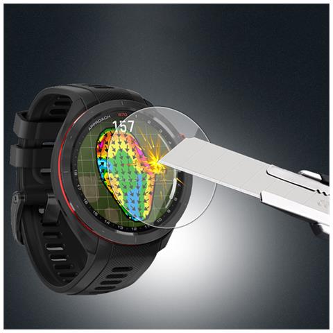 Garmin Instinct 2 Pellicola Protettiva Per Schermo, Confezione Da 2 Vetro Temperato Hd - Foto 5