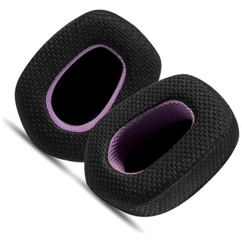 Cuscinetti Auricolari Di Ricambio Per Cuffie Logitech G733 - Mesh Nero/viola - Foto 3