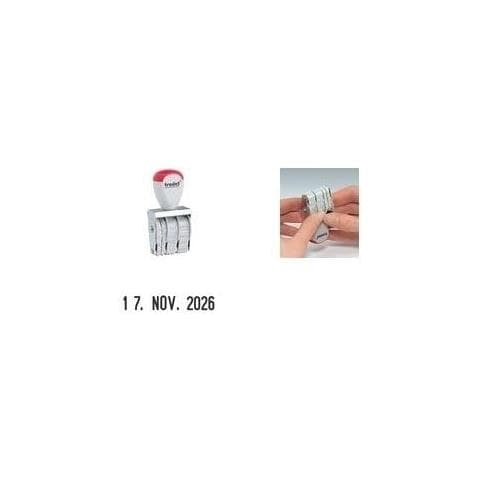 Datumstempel Classic 54070 18x3mm Silber - Foto 1